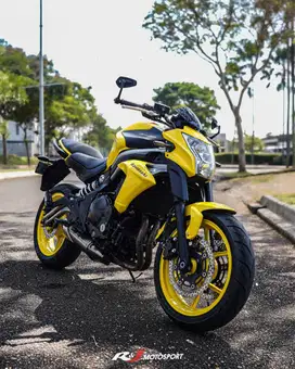 (Full Paper) Kawasaki Er6n Nik 2012 Warna Kuning Knalpot Original