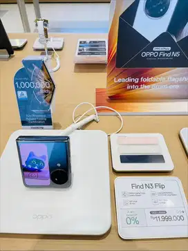 OPPO Find N3 flip 12+256GB cash-kredit-tukar-tambah-cicilan mulai 0%