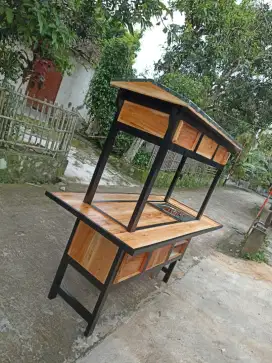 Gerobak Angkringan Bakso Mie Ayam PeceL Bubur Sate Martabak Ronde dlL