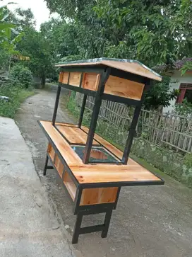 Gerobak Angkringan Bakso Mie Ayam PeceL Bubur Sate Martabak Ronde dlL