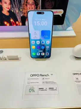 OPPO Reno14 5G 12+256GB cash-kredit cukup KTP-cicilan 0%-tukar-tambah