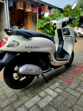 New scoopy putih prestige