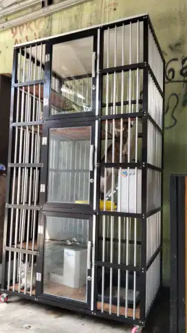 Dijual aja kandang kucing tiga tingkat