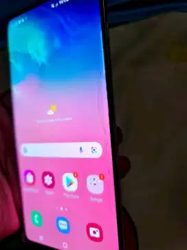 Samsung s10 plus ori minus retak sma sidik jari