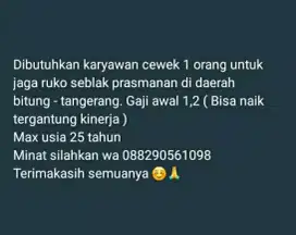 Lowongan Seblak Prasmanan