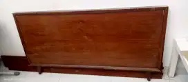 Dijual murah ranjang kayu jati full