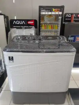 mesin cuci AQUA JAPAN 7 kg bergaransi 7 tahun