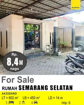 DIJUAL RUMAH DI SEMARANG SELATAN A4355