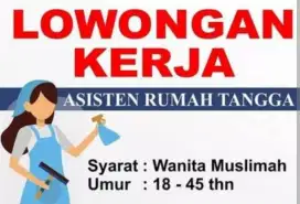 Butuh Segera ART