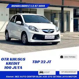 LOW KM Honda Brio 1.2 E Satya AT 2014 Putih