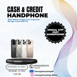 Iphone 16 pro 128 gb cash & credit tanpa dp