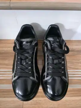 Alexander McQueen Black Leather