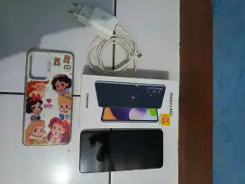 Jual galaxy a52 8/128 lcd gantian black