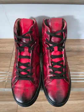TODS x Ferrari High Top Sneakers