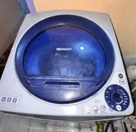 Mesin Cuci Sharp 1 Tabung Kapasitas 8 Kg Kondisi No Minus