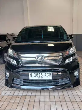 Toyota Vellfire 2.5 ZG CBU Matic 2012 Barang Bagus Pajak Panjang
