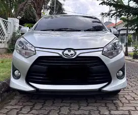 Toyota Agya 1.2 G Matic 2017 Silver Non TRD Ayla Facelift GR