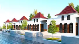 Rumah Modern dengan Kolam Renang & Solar System di Utara Prambanan
