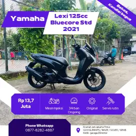 Yamaha Lexi 125cc Std Bluecore Aks SSS Tahun 2021