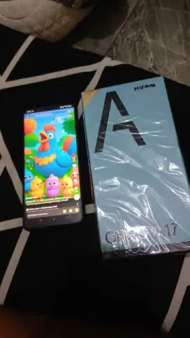 Hp Oppo a17 ram 4/64 mulus ory segel lecet pemakaian