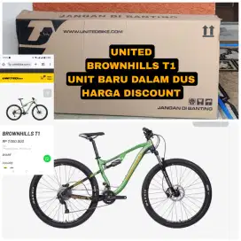 UNITED BROWNHILLS T1 BARU HARGA SECOND