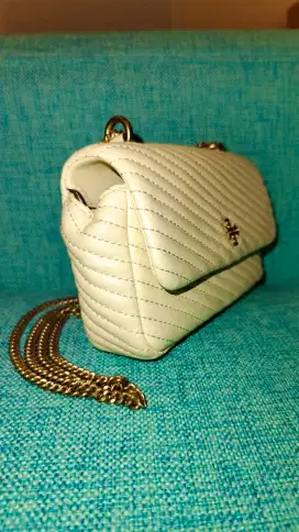 Tory Burch Mini Kira Moto Should Bag