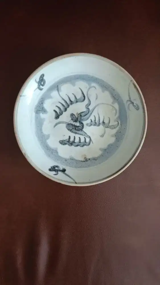 Chinese porcelain plate/piring antik