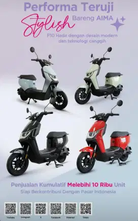 Sepeda listrik Aima F10