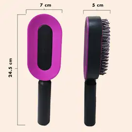sisir rambut wanita hair brush compact hemat ruang disimpan di tas