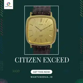 Citizen exceed,jam vintage classic