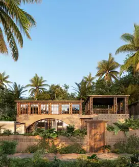 TROPICAL VILLA WITH ROOFTOP OASIS IN NYANYI, TABANAN
