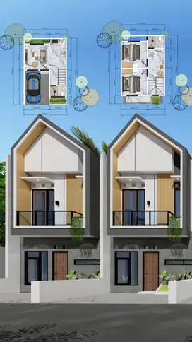 Rumah 2 lantai Tanpa DP Cukup 2 Juta All In