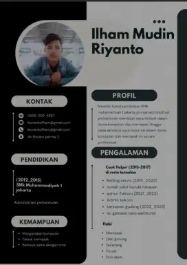 Tolong di bantu kerja apa saja