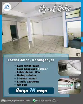 Ruko Lokasi Jaten Karanganyar
