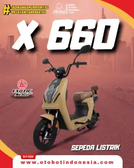 Sepeda Listrik Exotic X-660
