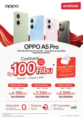 OPPO A5 Pro PROMO JU-SA-MI