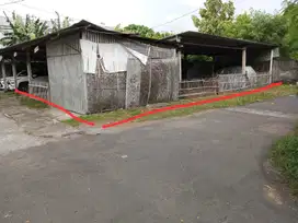 Tanah Pekarangan 2 Muka di Dekat Stasiun Tugu Yogyakarta TP 039