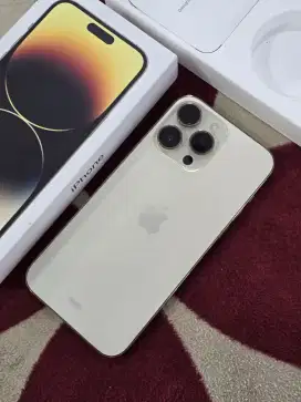 Iphone 14 Promax 256 Gold 
Second resmi ibox
Fullset