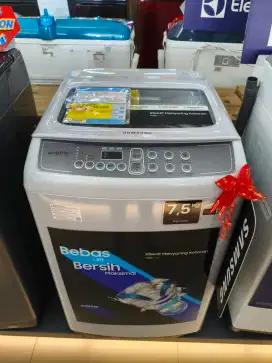 Mesin Cuci 1 Tabung Samsung 7.5 KG Cicilan Tanpa DP Gratis 2x Cicilan