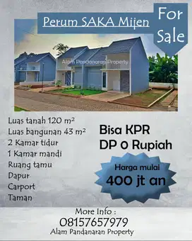 Dijual Cepat Rumah 1LT Perumahan SAKA Mijen