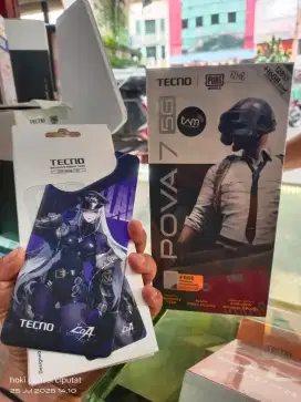 TECNO POVA 7 5G FREE MAGNETIC SKIN *selama persediaan masih ada