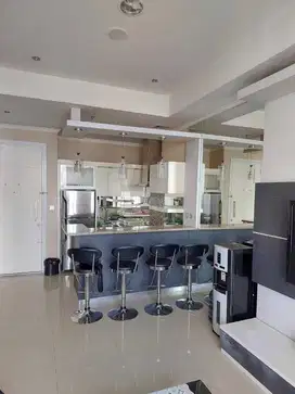 Ancol Mansion Apt 1 kamar 66m2 furnished siap huni baru renov mewah