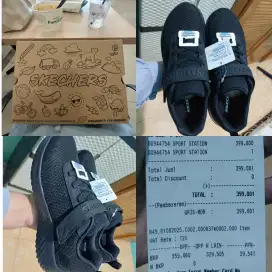Sepatu Skechers ukuran 36 New