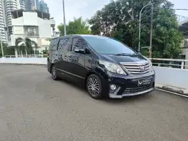 Toyota Alphard SC Pilot seat 2 sunroof 2 tv Android full spek terawat