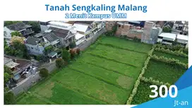 Jual Tanah Malang Cocok Bangun Kost Daerah Sengkaling Legalitas SHM
