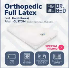 Matras orthopedi hard 180x200 Dr. Bed