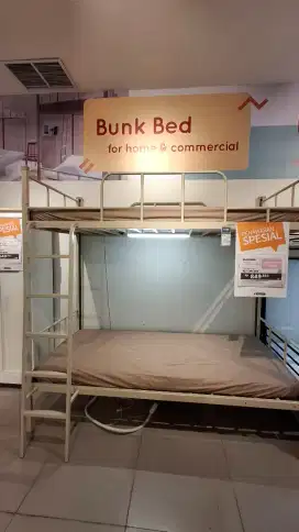 HAROLD BUNKBED 3 KHAKI SET S/2