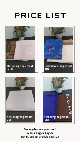 Kerudung segiempat, pashmina, kerudung Paris kosongkan lemari