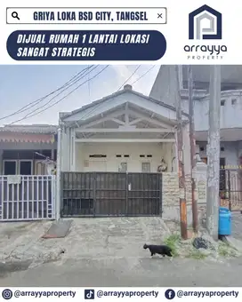 RUMAH STANDAR 1 LANTAI DI GRIYA LOKA BSD 'DMB32