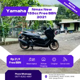 Yamaha all new nmax 155 cc free bbn